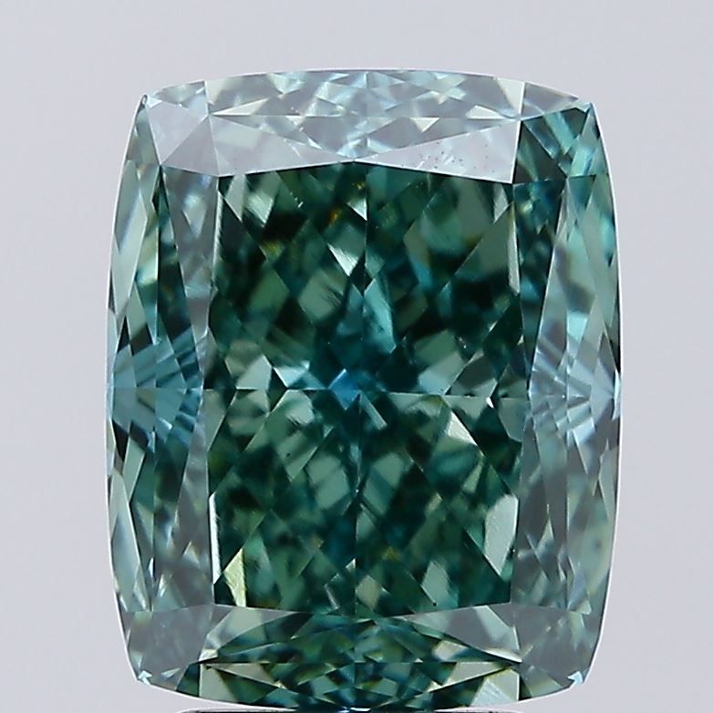 4.08 ct lab-grown Cushion Diamond