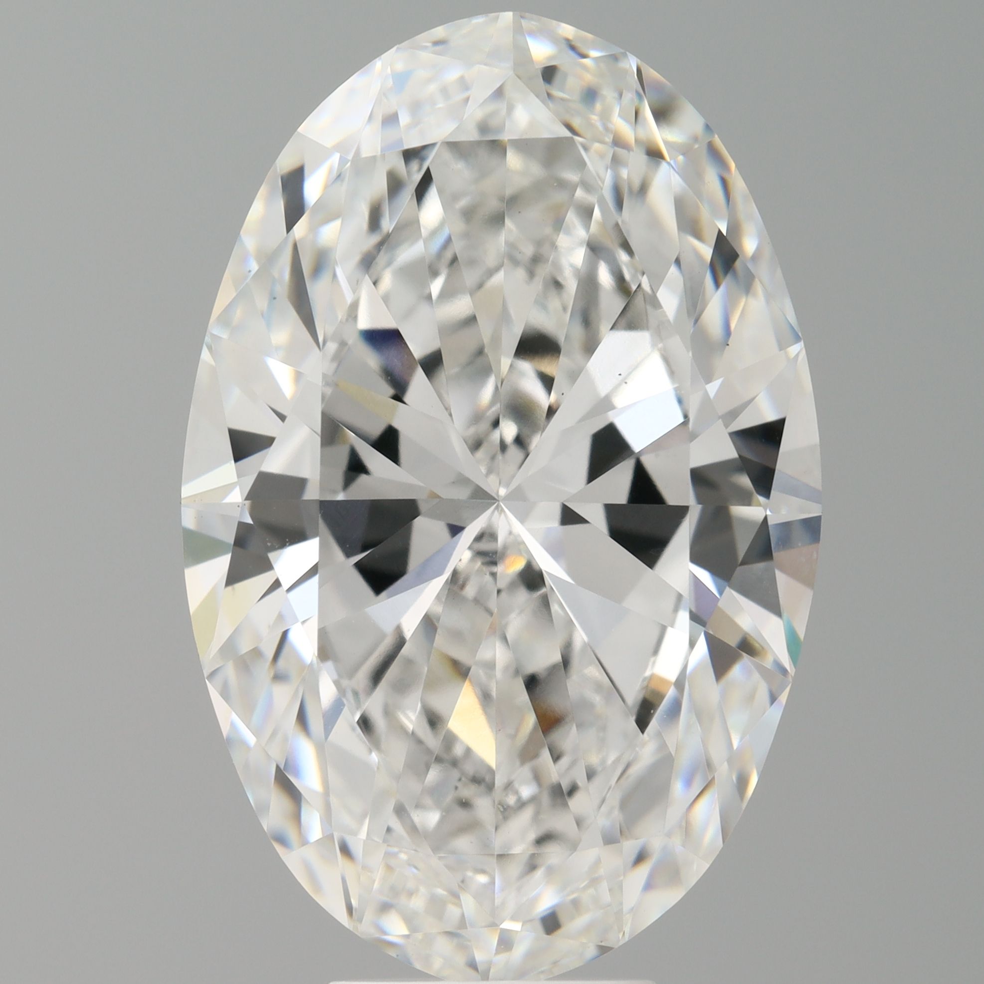 9.08 ct. oval Lab Grown Diamond front image