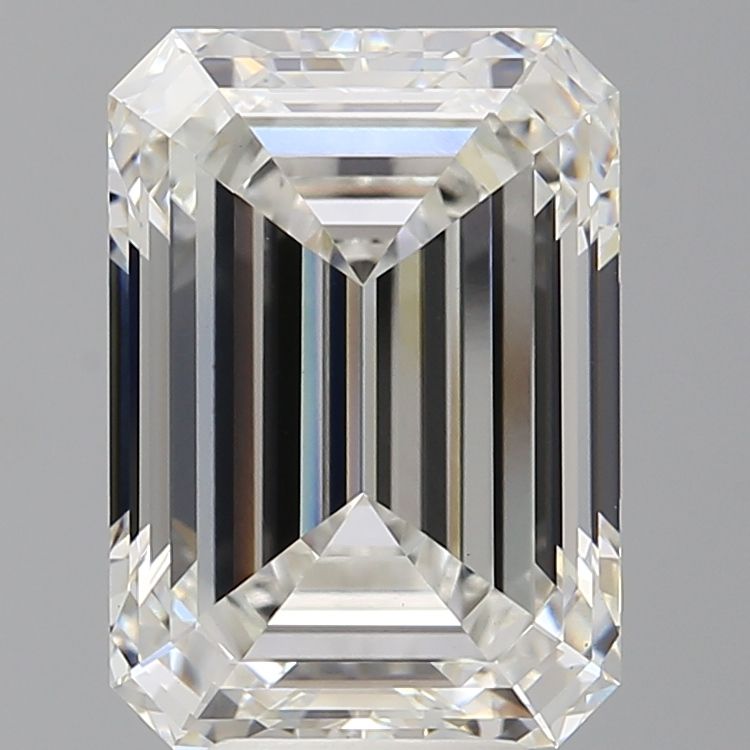 6.59 ct. emerald Lab Grown Diamond front image
