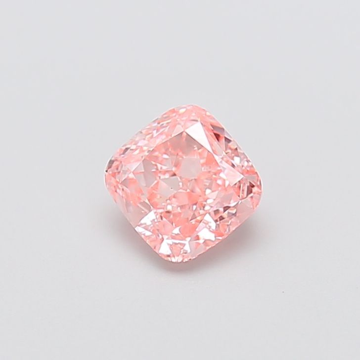 1.07 CT Fancy Vivid Pink CUSHION MODIFIED