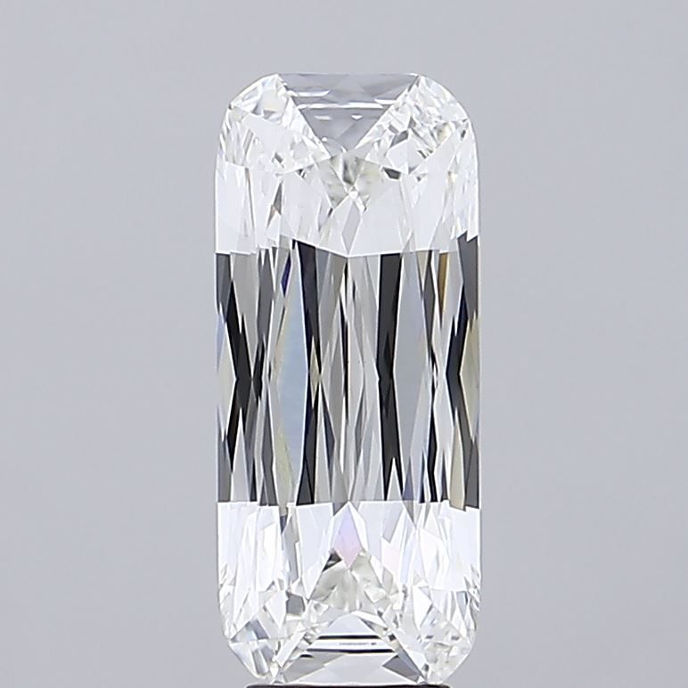 5.13 ct lab-grown Square radiant Diamond