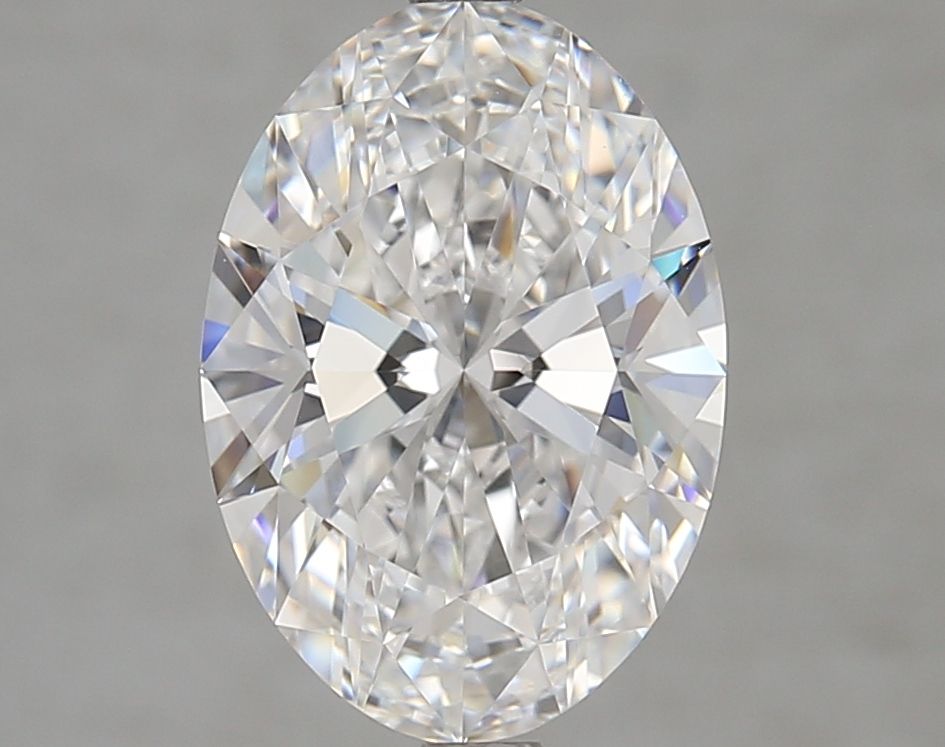3.42 ct. oval Lab Grown Diamond front image