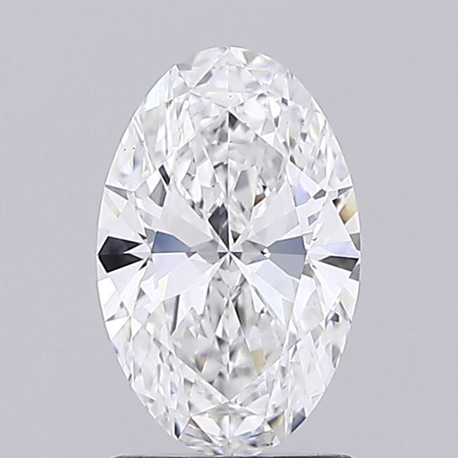 1.30 ct. oval Lab Grown Diamond front image