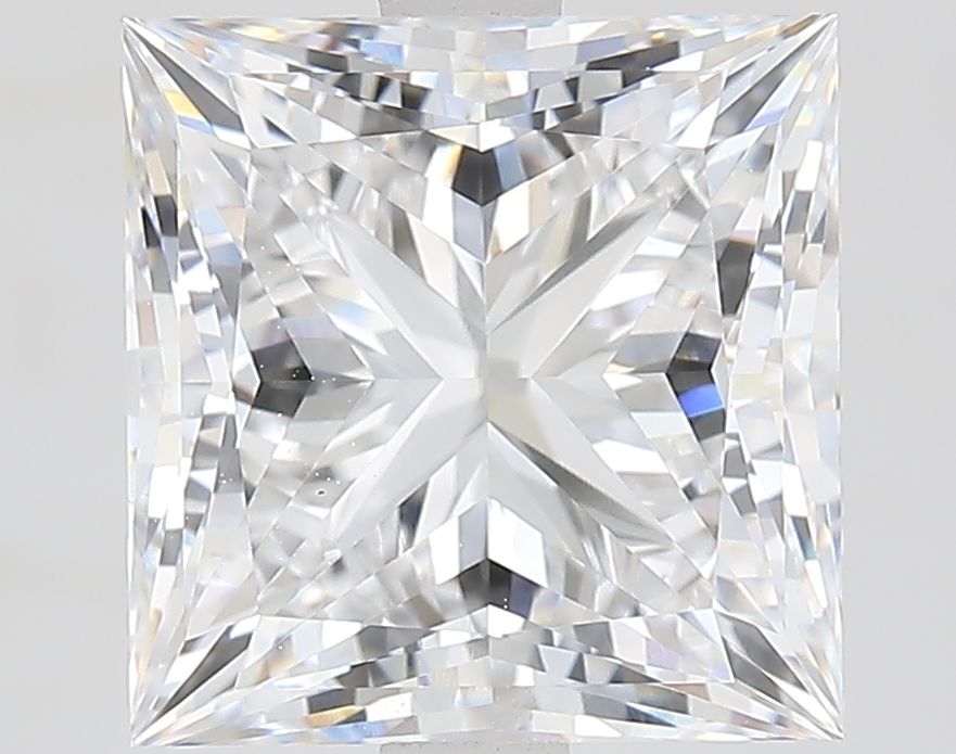 3.94 ct. princess Lab Grown Diamond front image