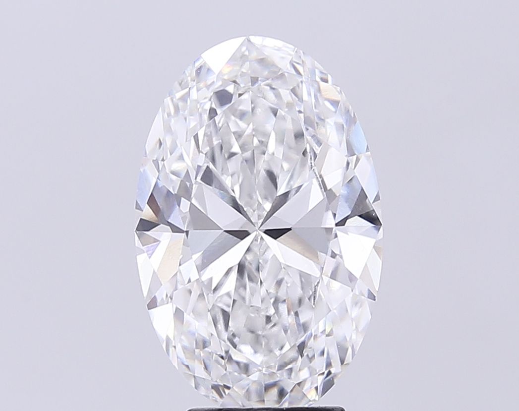 5.01 ct. oval Lab Grown Diamond front image