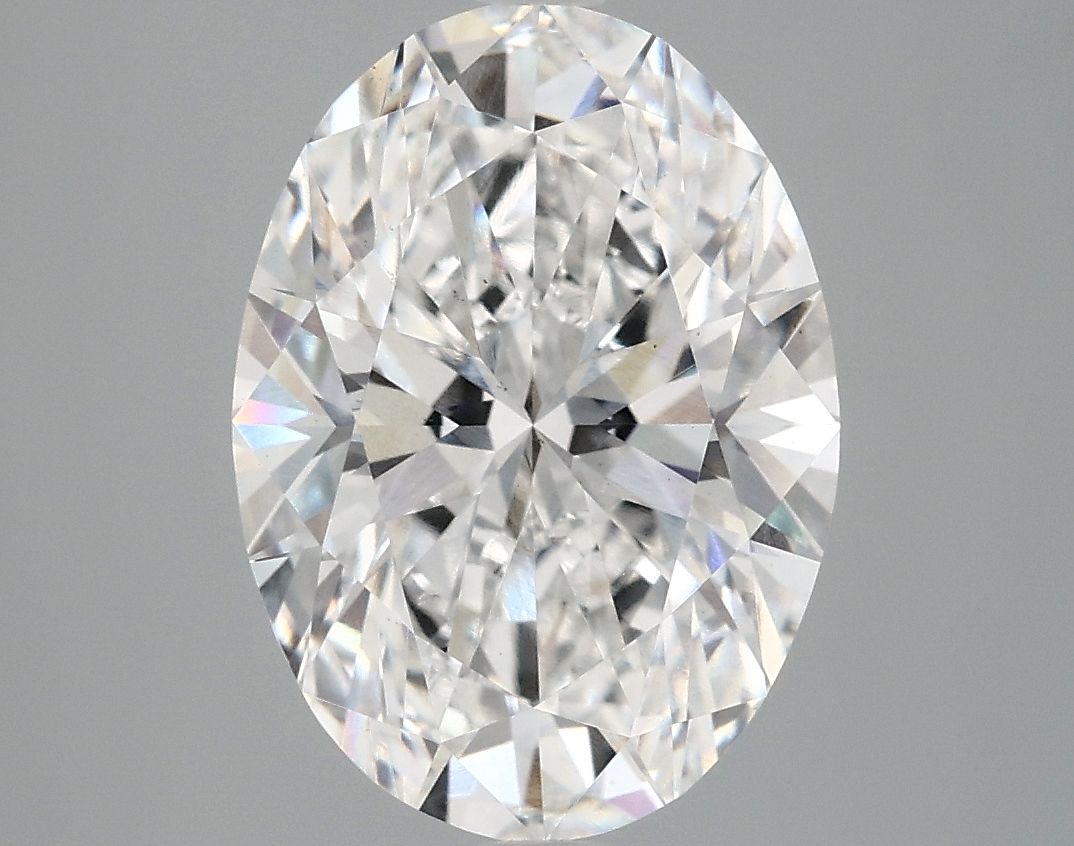 4.06 ct. oval Lab Grown Diamond front image