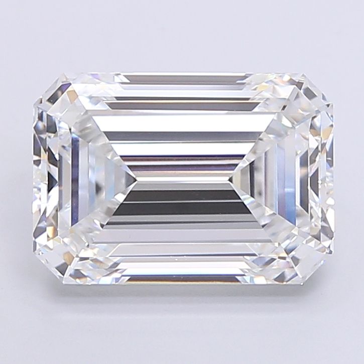 6.19 ct. emerald Lab Grown Diamond front image