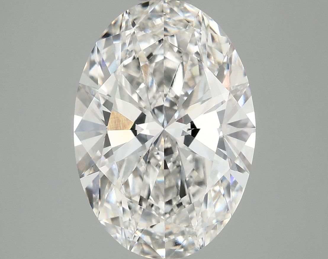 4.10 ct. oval Lab Grown Diamond front image