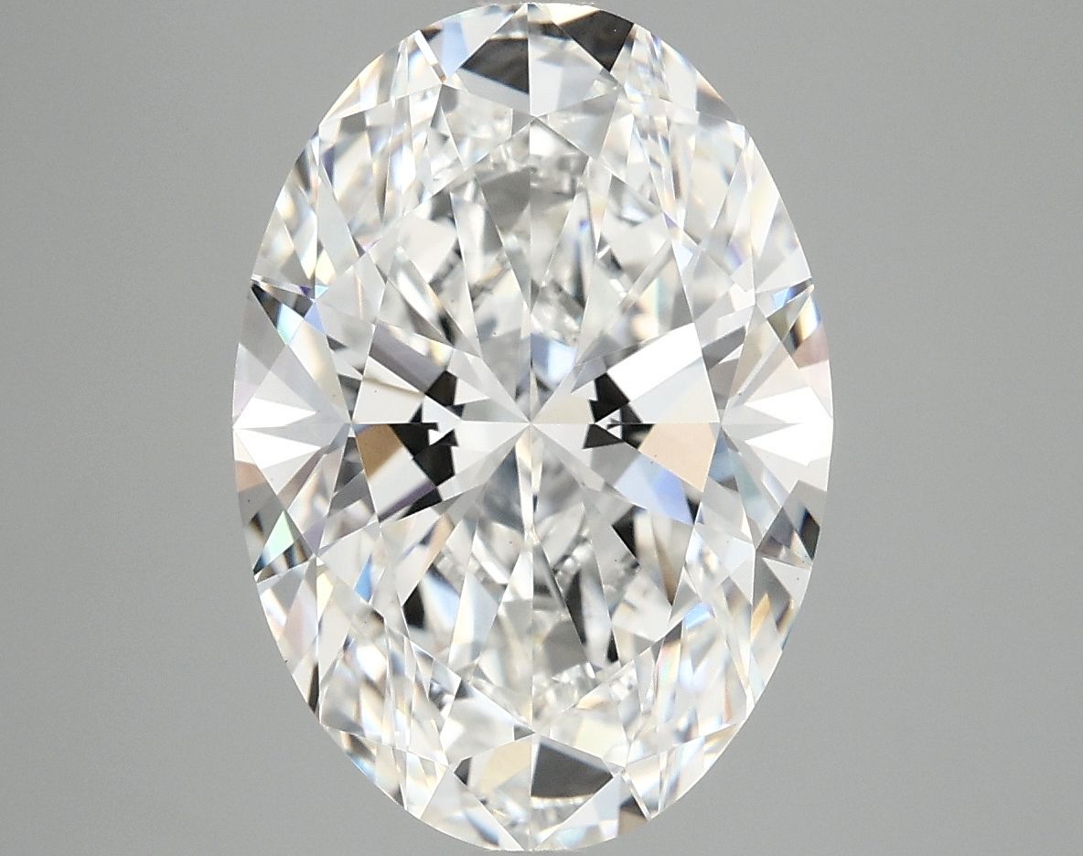 5.09 ct. oval Lab Grown Diamond front image