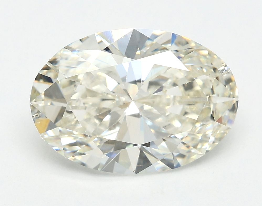 2.08 ct. oval Lab Grown Diamond front image