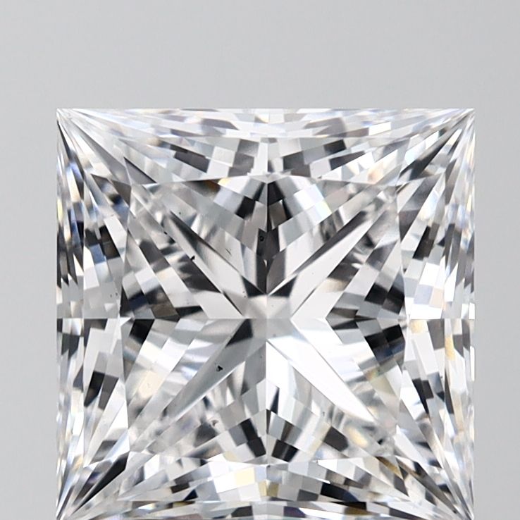 4.03 ct. princess Lab Grown Diamond front image
