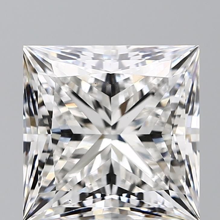 7.05 ct. princess Lab Grown Diamond front image