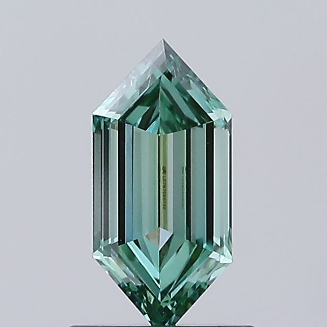 0.66 ct lab-grown Hexagonal Diamond