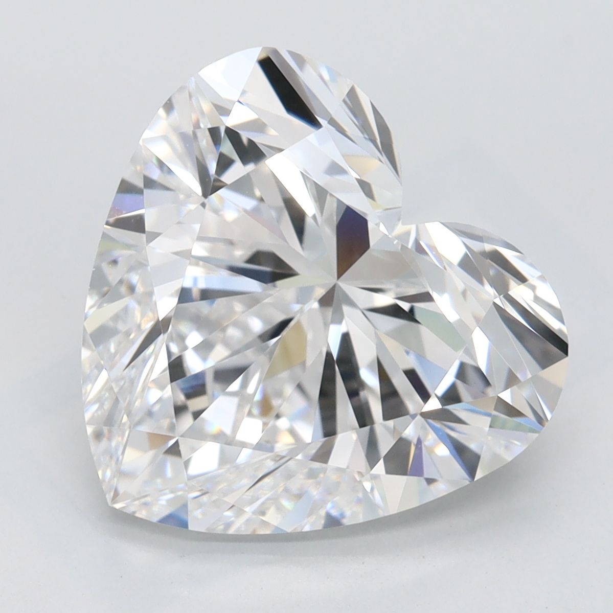 5.15 ct. heart Lab Grown Diamond front image