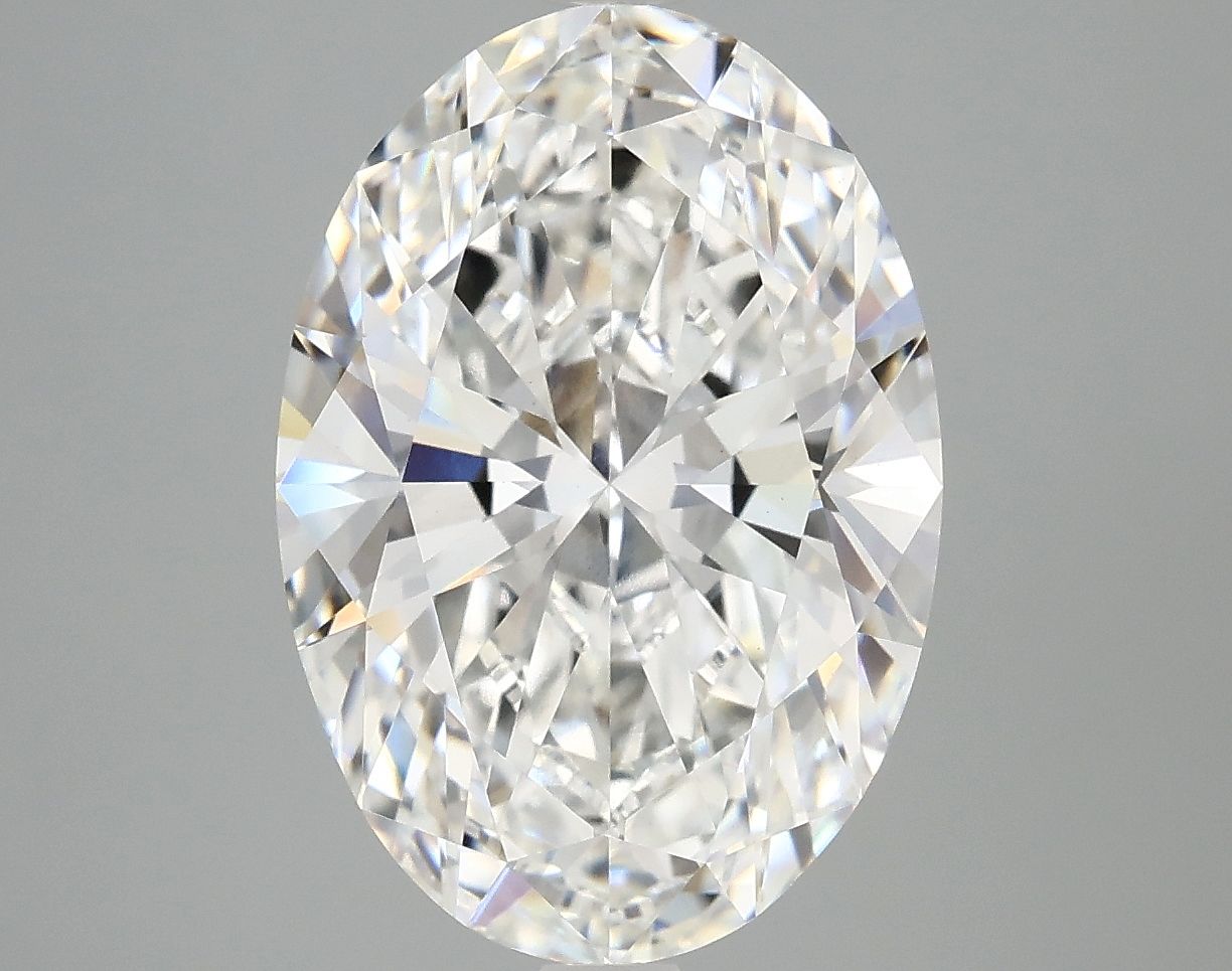 5.09 ct. oval Lab Grown Diamond front image