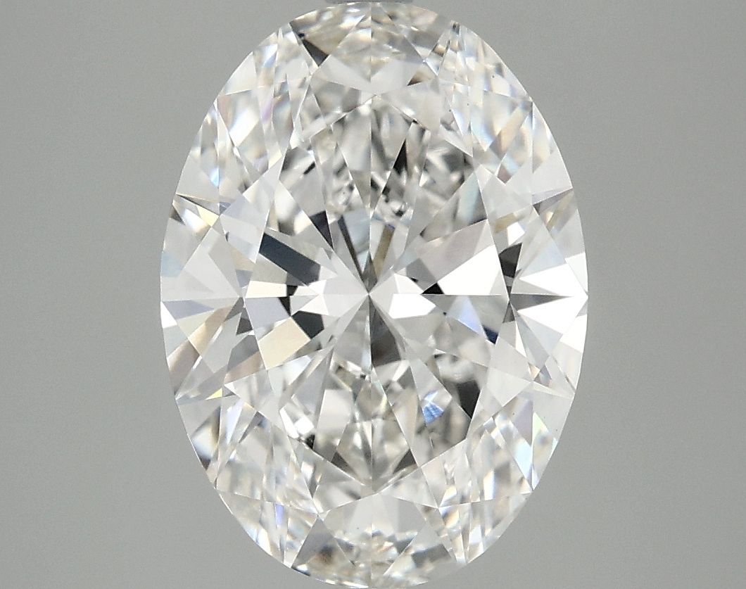 3.80 ct. oval Lab Grown Diamond front image