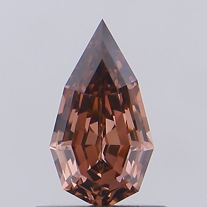 0.74 CT Fancy Brown PEAR