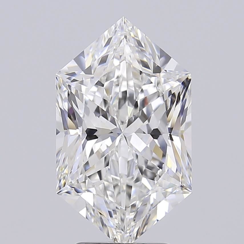 3.52 ct lab-grown Hexagonal Diamond