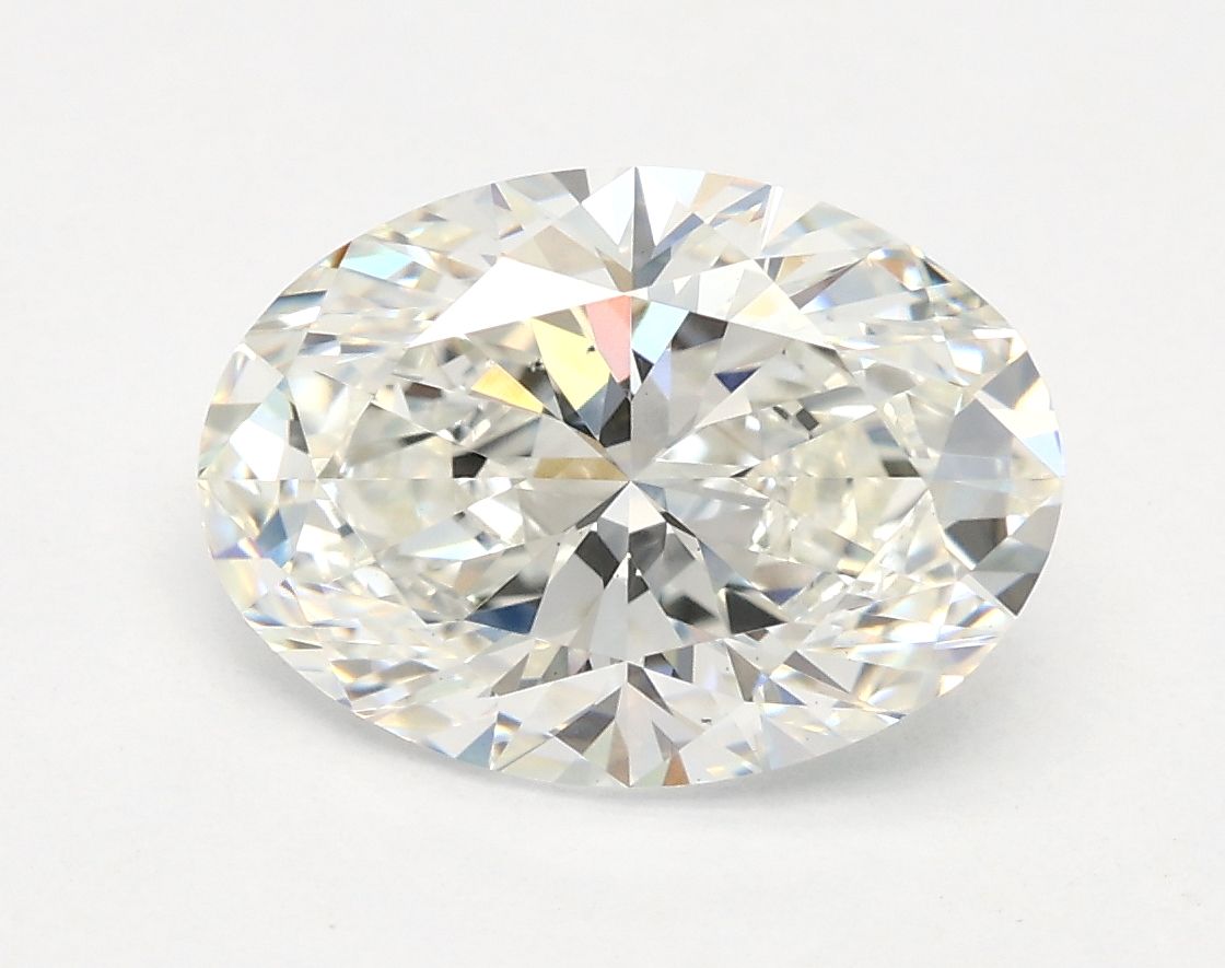 2.01 ct. oval Lab Grown Diamond front image