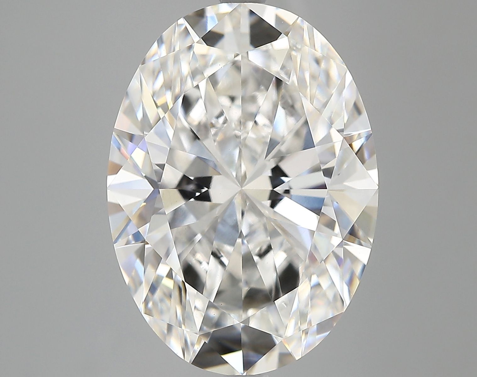 8.00 ct. oval Lab Grown Diamond front image