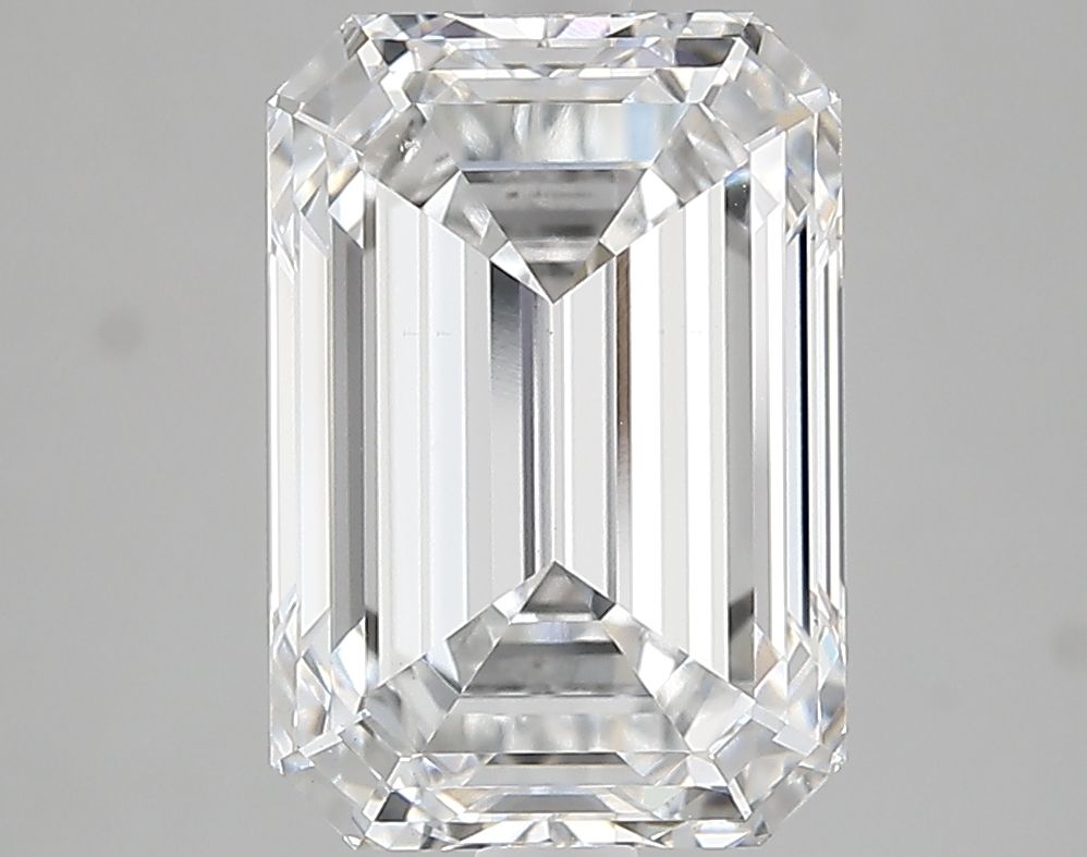 4.08 ct. emerald Lab Grown Diamond front image