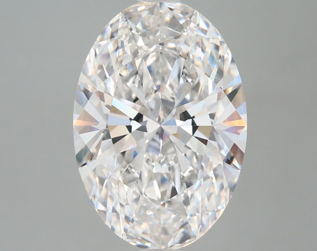 3.80 ct. oval Lab Grown Diamond front image
