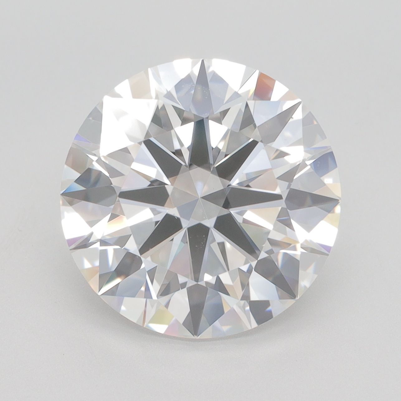 6.10 ct. round Lab Grown Diamond front image
