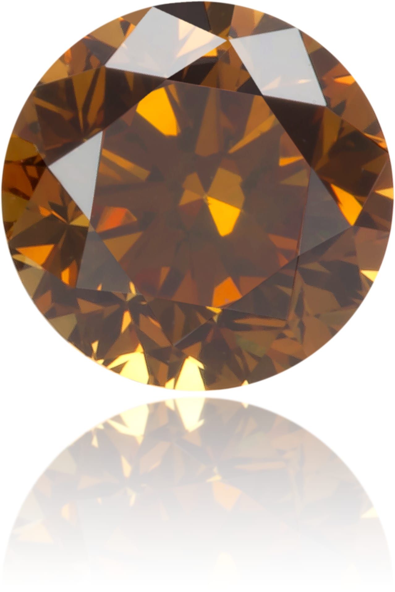 Diament 0.33 ct Fancy Deep Orange/I1