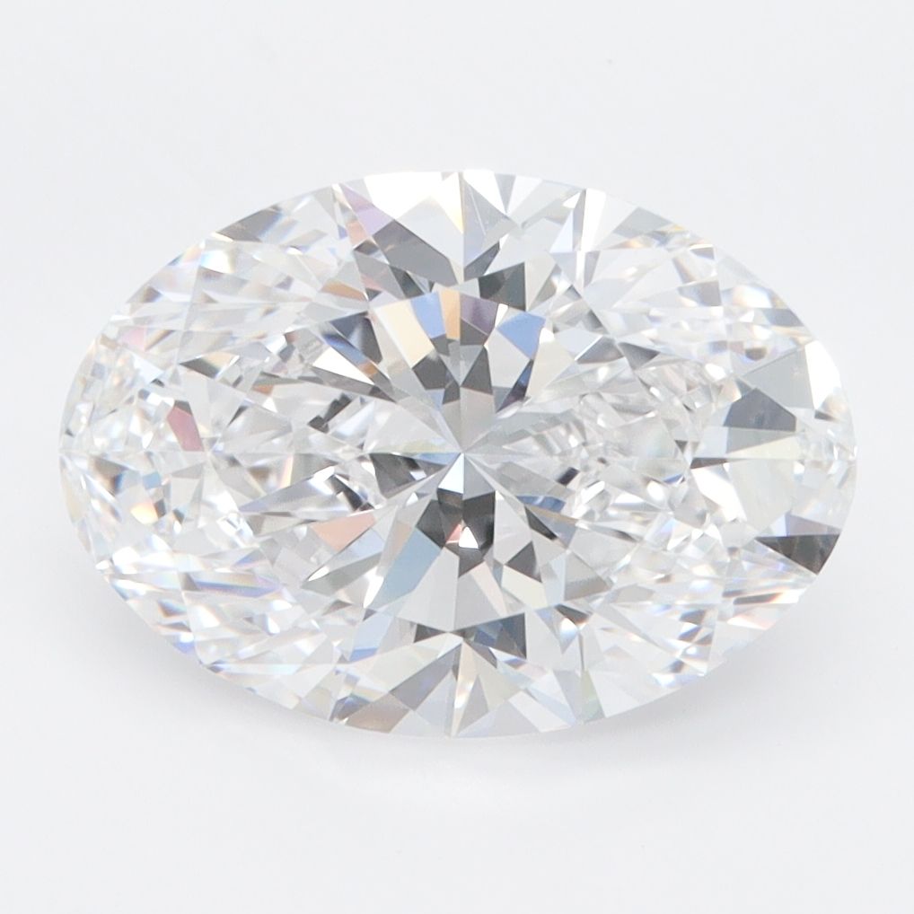 3.68 ct. oval Lab Grown Diamond front image
