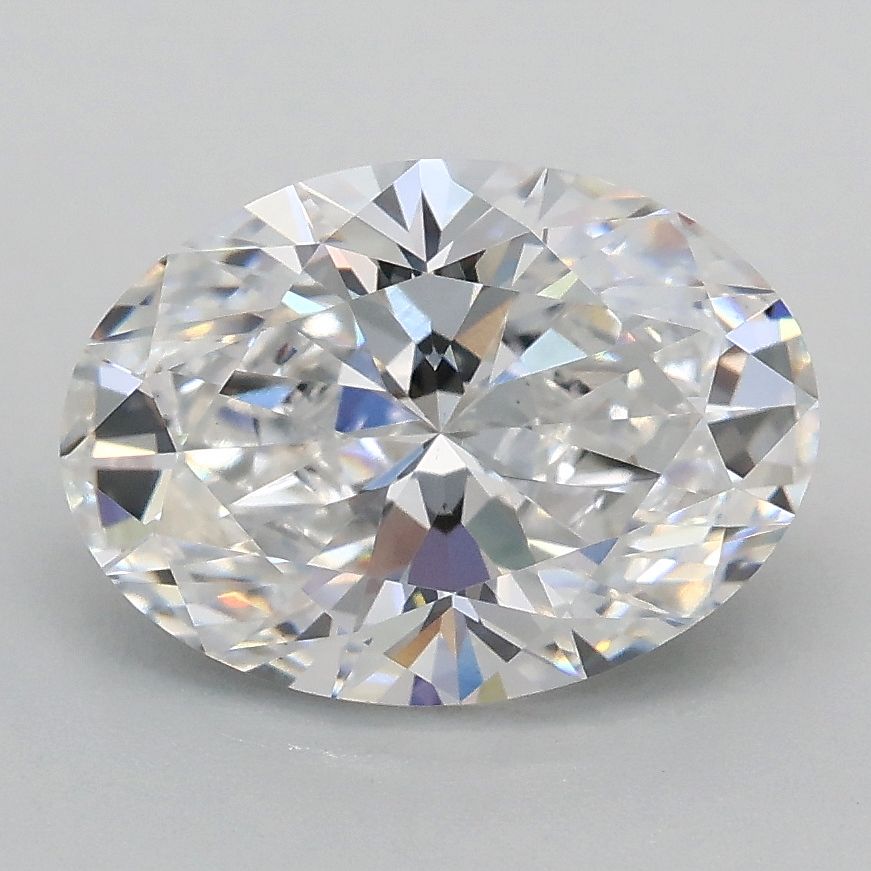 2.01 ct. oval Lab Grown Diamond front image
