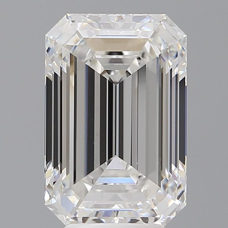 5.09 ct. emerald Lab Grown Diamond front image