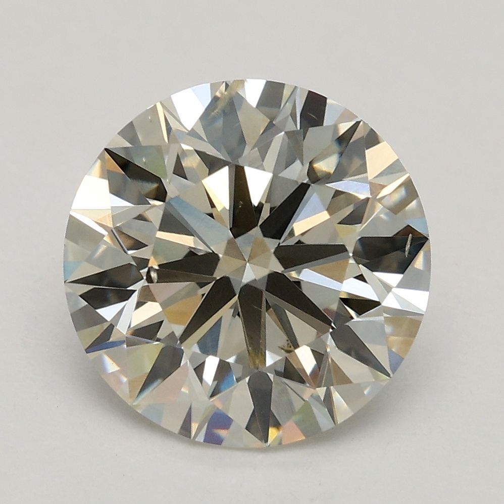 2.54 ct. round Lab Grown Diamond front image