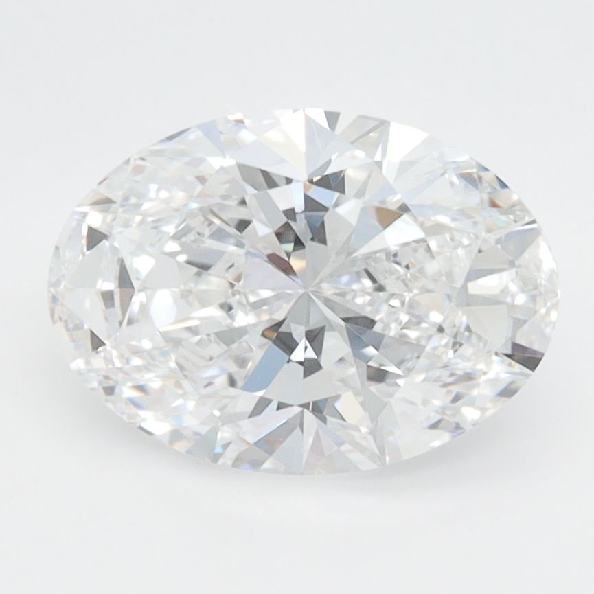 2.10 ct. oval Lab Grown Diamond front image