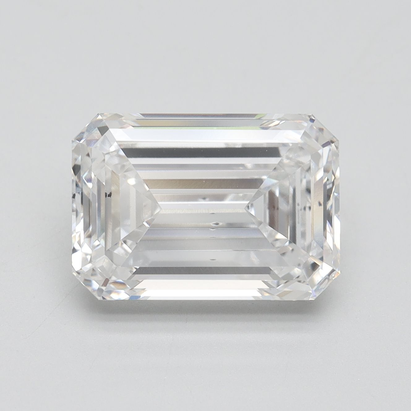 5.02 ct. emerald Lab Grown Diamond front image