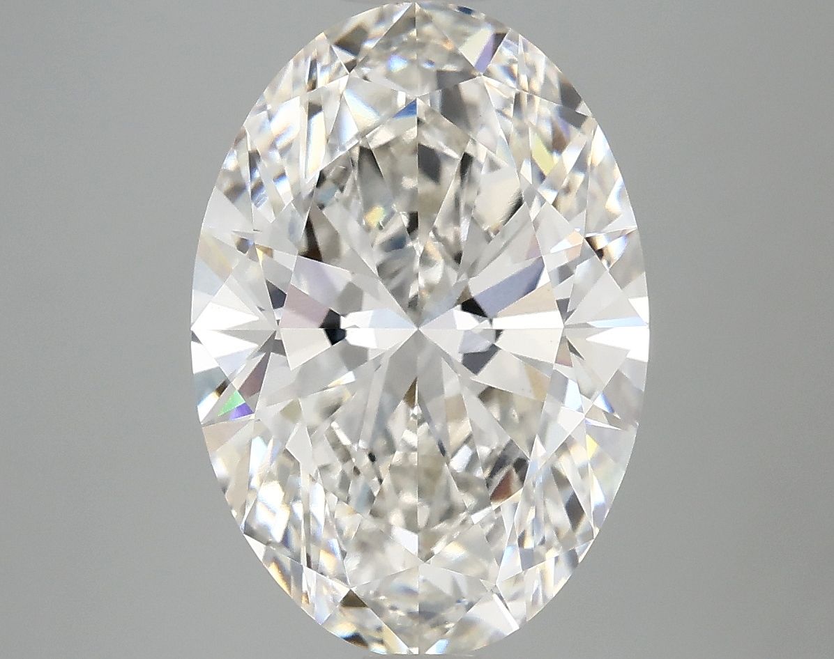 5.03 ct. oval Lab Grown Diamond front image