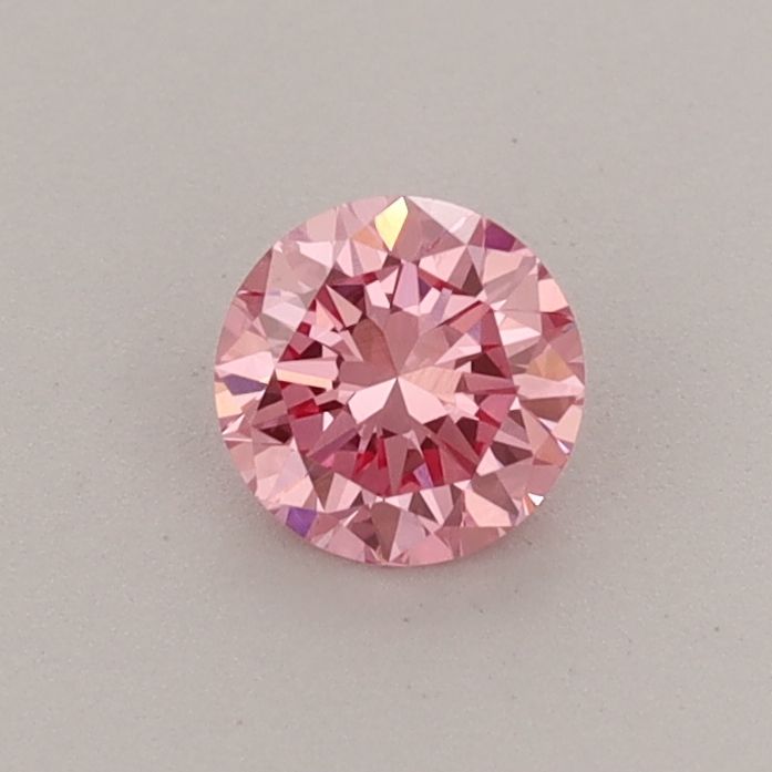0.39 CT Fancy Vivid Pink ROUND