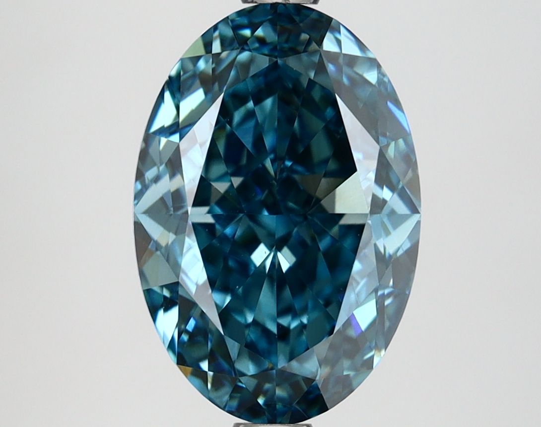 3.83 ct. oval Lab Grown Diamond front image