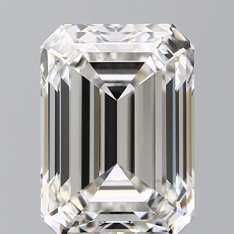 7.18 ct. emerald Lab Grown Diamond front image
