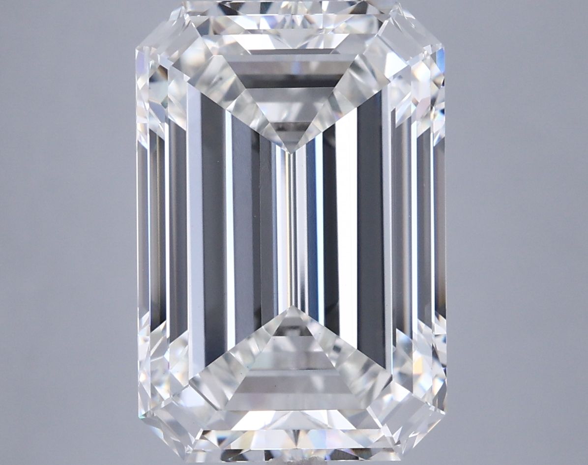 8.11 ct. emerald Lab Grown Diamond front image