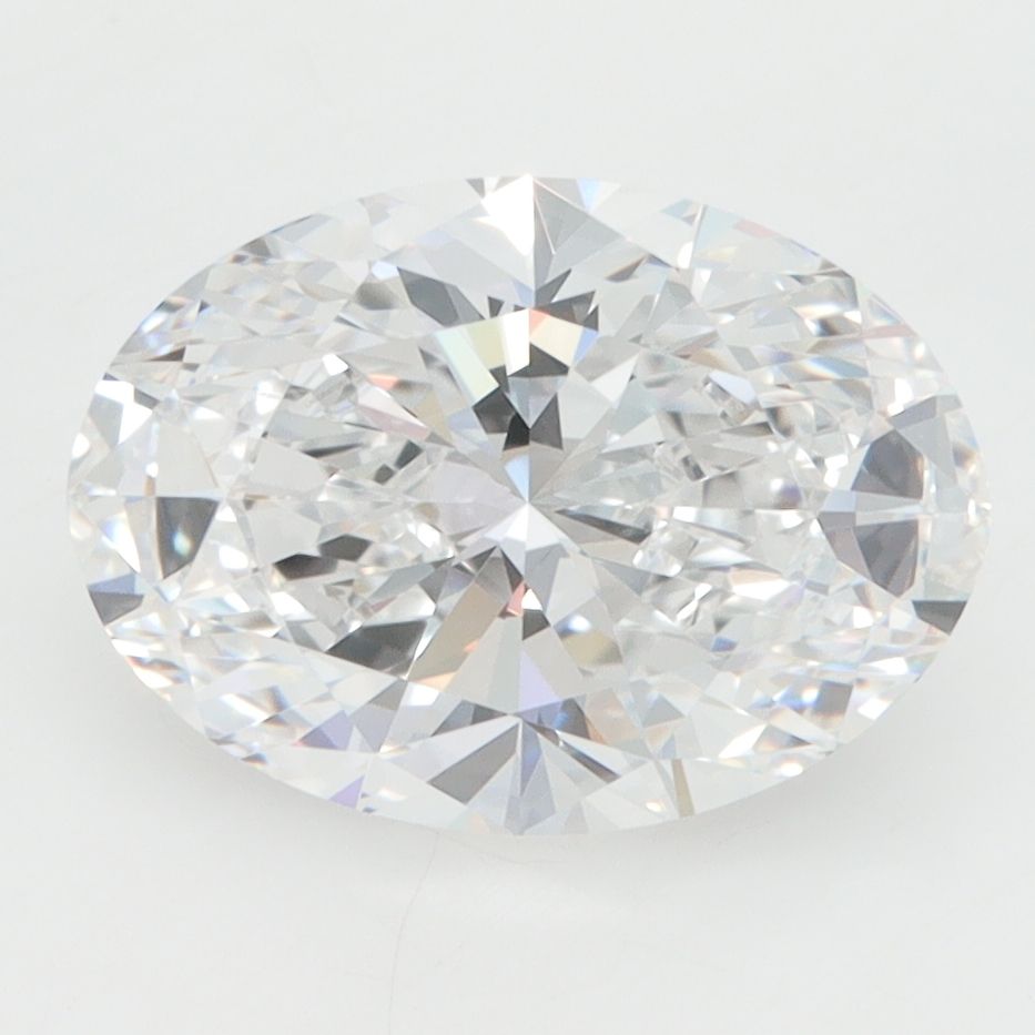 3.01 ct. oval Lab Grown Diamond front image