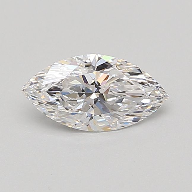 0.73 Carati D SI1 Marquise Laboratorio Diamante