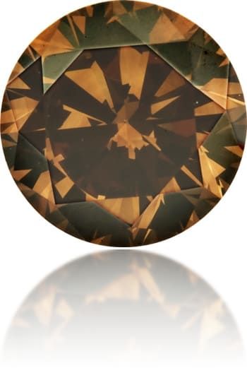 Diament 0.6 ct Fancy Deep Brown/VS2