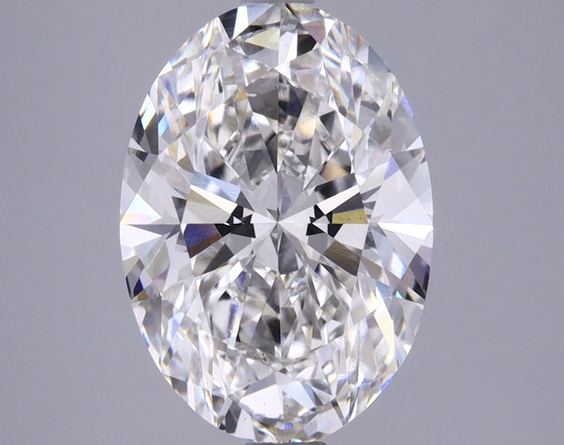3.68 ct. oval Lab Grown Diamond front image