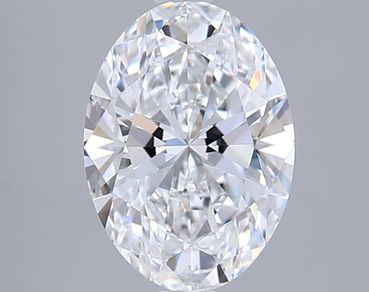 2.06 ct. oval Lab Grown Diamond front image