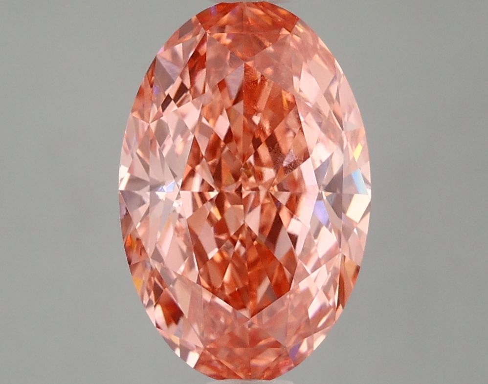 3.73 ct. oval Lab Grown Diamond front image