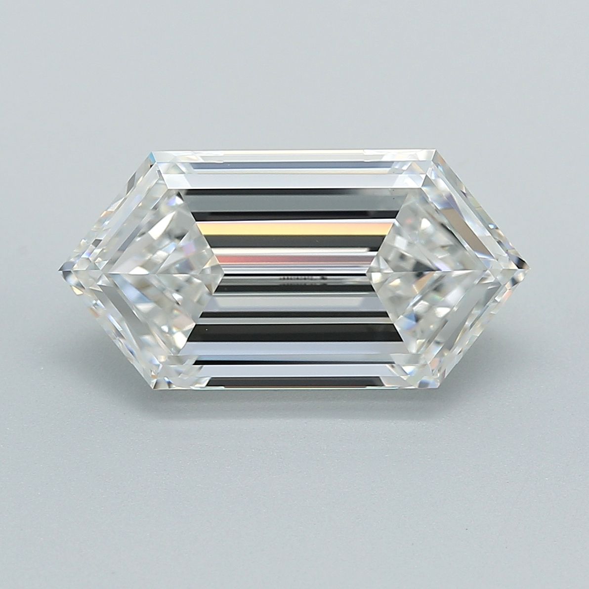 4 ct lab-grown Hexagonal Diamond