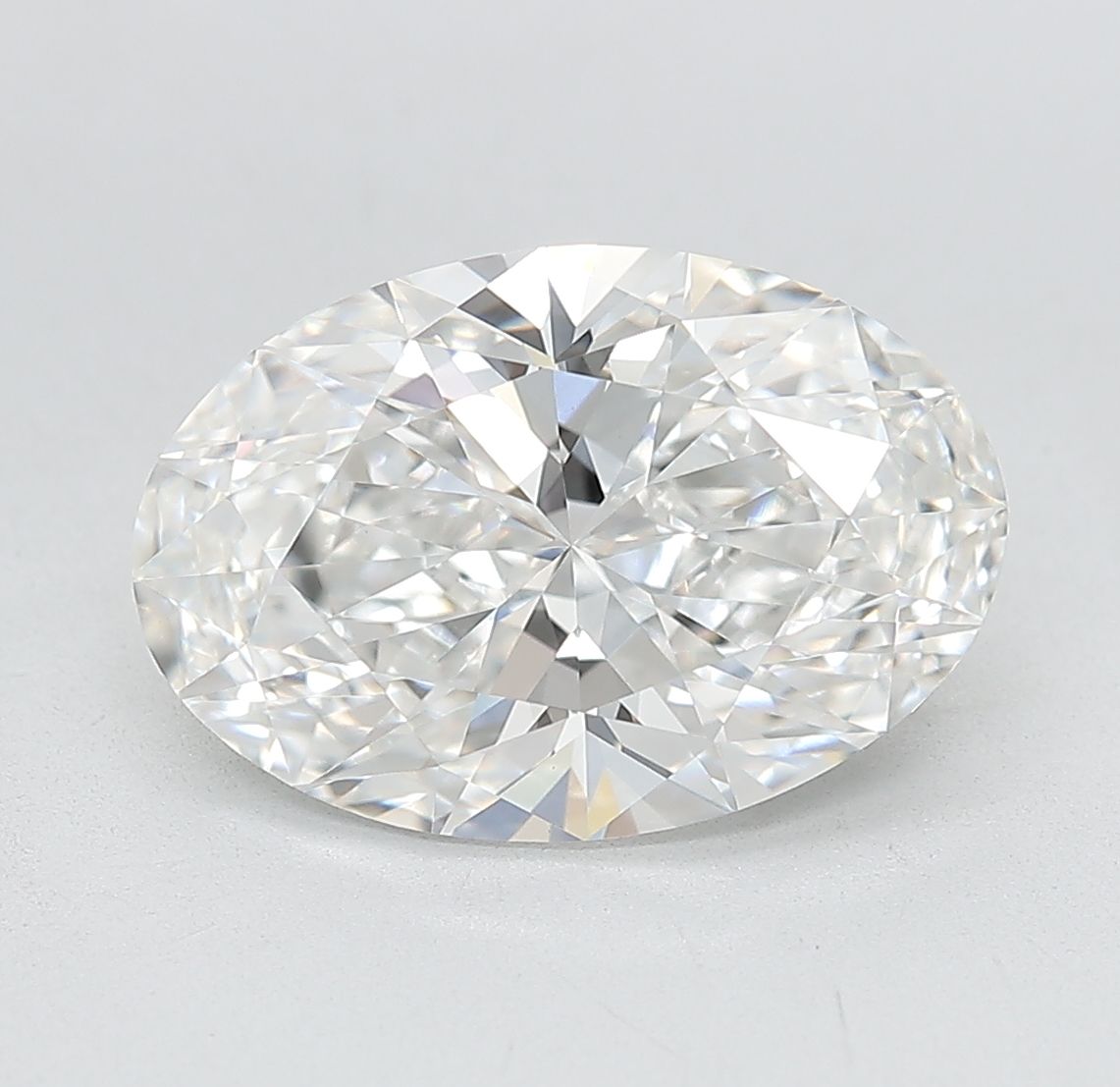 3.10 ct. oval Lab Grown Diamond front image