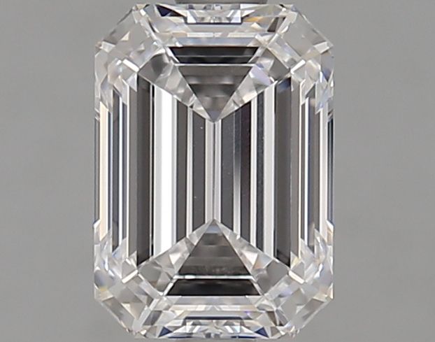 Diamant Émeraude 1.56 ct - Couleur D - Pureté VVS2