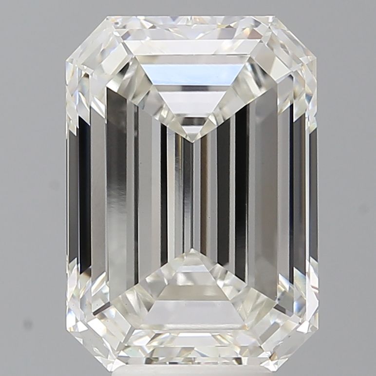 6.55 ct. emerald Lab Grown Diamond front image
