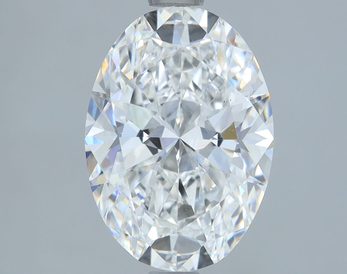 2.05 ct. oval Lab Grown Diamond front image